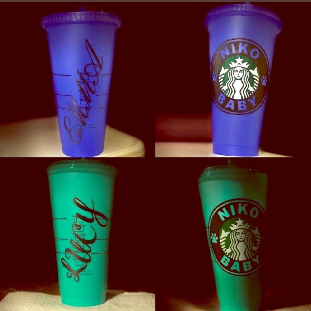 Color changing Starbucks cups